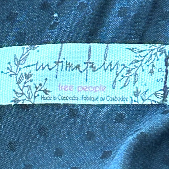 Intimately by Free People Black V-Neck Bodysuit - Picture 12 of 14